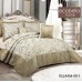 لحاف روتختی عروس شانل از برند اکوبلا مدل ELIANA کد 001 هشت تیکه