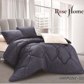 سرویس لحاف روتختی اسپورت برند Lavita مدل Harmony کد 006 رنگ آبی نفتی 4 تیکه تکنفره