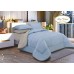 سرویس لحاف روتختی هتلی دو رو از برند لاویتا مدل LUNA کد 005 رنگ آبی خاکستری دونفره