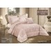 سرویس خواب لحافی شانل ژاکارد عروس از برند اکوبلا مدل BETINA کد 001 دونفره 8 تیکه