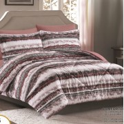 سرویس لحاف روتختی کلاسیک کتان نخ Rose Home مدل Kenny کد 005