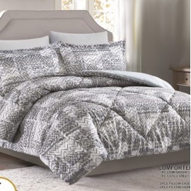 سرویس لحاف روتختی کلاسیک کتان نخ Rose Home مدل Kenny کد 007